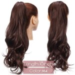 Brun moyen - 18 pouces - s noilite postiche � pince pour queue de cheval extension capillaire pour femmes ...