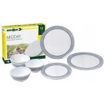 Brunner 0830148n. c6t service de table 12 pi�ces bluebay lot de 3