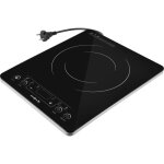 Plaque dinduction - brunner - 7202834n - 2000 w - commande tactile - noir
