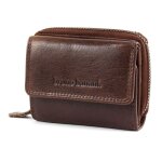 Bruno banani porte - monnaie marron en cuir pour homme - lavato wallet zip with flap 65346 Bruno banani porte - monnaie marron en cuir pour homme - lavato wallet zip with flap 65346