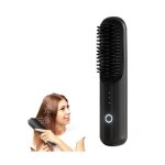 Brusheo hair pro brusho hair pro 2 en 1 brosse lissante pour cheveux sans fil fer  lisser  ions ngatifs ...