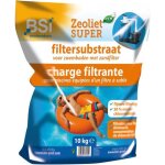 Bsi substrat de filtration zeolite super 10 kg bleu / orange