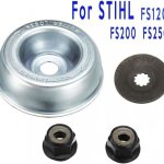 Kit de fixation lame en mtal pour stihl tondeuse  gazon dbroussailleuse - haopyou - 4pcs