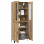 Promotion buffet bahut / armoire de salon - commode - vente - flash - haut armoire 2 pcs ch�ne artisanal ...