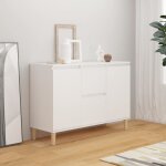 Buffet bas - akozon - blanc - porte(s) et tiroir(s) - elgance - chic - 1035x35x70 cm