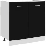 Buffet bas haut de cuisine noir - best meuble2022 - 80x46x815 cm - armoire commode de plancher dévier ... Buffet bas haut de cuisine noir - best meuble2022 - 80x46x815 cm - armoire commode de plancher dévier ...