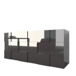 Buffet basse london anthracite