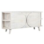 Buffet - item home - modèle en bois de manguier - 150x40x65 cm - blanc - buffet bas Buffet - item home - modèle en bois de manguier - 150x40x65 cm - blanc - buffet bas