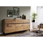 Buffet - bois massif de ch�ne sauvage huil� (bois naturel) - villanders #108