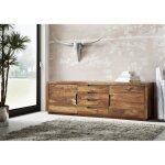 Buffet - bois massif de palissandre laqu - duke #116