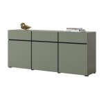 Buffet coloris vert sauge 180cm collection havana. bahut design avec 3 portes et 3 tiroirs. Buffet coloris vert sauge 180cm collection havana. bahut design avec 3 portes et 3 tiroirs.