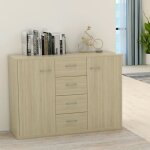 Buffet cuisine mag - buffet bahut armoire chne sonoma 88x30x65 cm agglomr[3167]