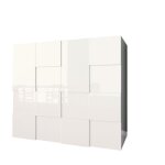 Buffet haute london blanc