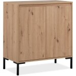 Buffet - korsika 01a - chne artisan - 2 portes - 81 x 87 x 40 cm