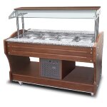 Buffet r�frig�r� self - service professionnel - 4 gn 1 / 1 - mastro