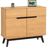 Buffet tibor style scandinave design vintage nordique commode bahut vaisselier 2 tiroirs 2 porte, en ... Buffet tibor style scandinave design vintage nordique commode bahut vaisselier 2 tiroirs 2 porte, en ...