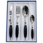 Bugatti country noire menagere 24 pieces