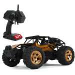 Buggy radiocommand turbo challenge - coque mtal, pneus souples 2. 4ghz
