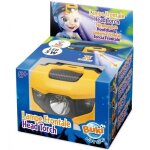 Lampe frontale - buki france - led 3w 100 lumens - bandeau lastique - noir et jaune