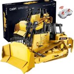 Bulldozer tlcommand bulldozer rc avec blocs 2826 pices