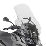Bulle moto givi piaggio mp3 hpe 400 - 400 sport - 530 exclusive (22) - blanc - 87x70 cm