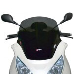 Bulle et saut de vent faco pour scooter piaggio 400 mp3 - fume fonce - h 510mm - l 520mm
