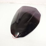 Bulle et saut de vent gnrique - noir - 35cm - pour moto ou scooter