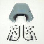 Bulle saut de vent pour scooter piaggio 50 zip 2 - piaggio - 672481 - fum� - blanc