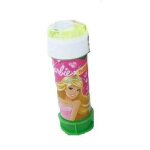 Bulles de savon - barbie - 60 ml - rose - pour enfants � partir de 3 ans - utilisation ext�rieure