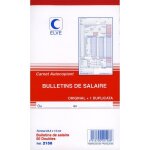 Bulletins de salaire 235x140 50 / 2 + 0 autocopiant