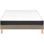 Bultex ensemble matelas sommier 160 x 200 vitality 2. 1 160x200 + sommier moka + pieds