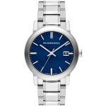 Burberry homme 38mm date min�ral verre montre bu9031