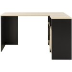 Calicosy - bureau dangle industriel liverpool - fabrication française - noir - noir Calicosy - bureau dangle industriel liverpool - fabrication française - noir - noir