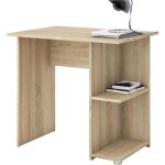 Bureau pour enfant ou adulte nova bureau informatique table dordinateur rangement ouvert 2 tablettes ...