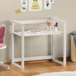 Bureau enfant suza rglable en hauteur 80 x 76 x 48 cm bois de pin massif bureau chambre enfant 4 niveaux ...