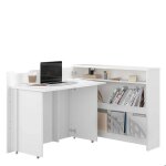 Bureau escamotable 115 cm - enjoy blanc