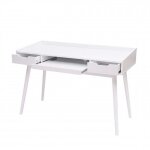 Bureau hwc - a70b table pour ordinateur mdf 120x55cm - blanc