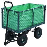 Burke@ vert chariot � main de jardin vert 350 kg 16. 95 kg haute qualit� a1074