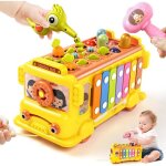 Bus dactivit�s montessori - xvx - 10 en 1 formes xylophone - �veil sensoriel enfants 3 ans et plus