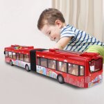 Bus de jouet lectronique bus de jouet pour enfants lumire frache de corps profile simule une puissance ...