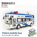 Bus mobile de la police - modèle de voiture en alliage de busaffairesaéroport électrique de luxe jouet ... Bus mobile de la police - modèle de voiture en alliage de busaffairesaéroport électrique de luxe jouet ...