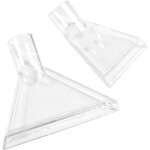 Buse aspirateur eau 2pcs embout shampouineuse suceur eau poussire universel transparent pivotante brosse ...