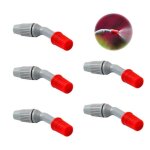 Buses de pulv�risation - non sp�cifi� - lot de 5 - plastique - l�ger - design r�glable