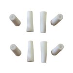 Buses de rechange pour sableuse exterieure - 2 x 4 buses blanches - 38 - 76l - diam�tres 2mm 2. 5mm 3mm ...