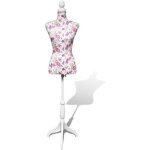 Buste de couture de femme - modèle porte - vêtement - hauteur réglable : 133 - 168 cm mannequin en coton ... Buste de couture de femme - modèle porte - vêtement - hauteur réglable : 133 - 168 cm mannequin en coton ...