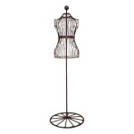 Buste mannequin metal prsentoir dco 158cm