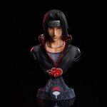 Figurine buste naruto itachi uchiwa - pvc de haute qualit - 16 cm - collection manga anime