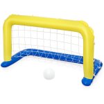 But gonflable de water - polo bestway - pvc - jaune et bleu - rectangulaire