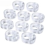 Butes de porte10 pices porte caoutchouc mise a niveau arret de porte siliconestop - portes poigne ...
