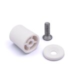 But�e volet roulant - l25 b - rondelle + vis l20 - compatible zf45 / zf64 / zf80 - blanc